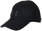 Under Armour Run Shadow Gorra, Unisex Adulto, Negro, OSFA