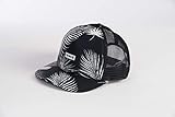 Hurley W OAO Small Box Trucker Hat Gorra, Mujer, Black Palm, 1SIZE