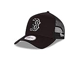 New Era Boston Red Sox Cap MLB Trucker Gorra de béisbol Tonal Mesh Negro - Talla única