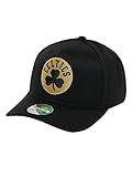 Mitchell & Ness Hombres Gorras/Gorra Snapback The Black and Golden 110 Boston Celtics