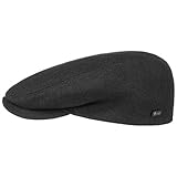 Lipodo Gorra Gatsby Sport Negro 58 cm | Gorra de Corte Plano para Mujeres y Hombres | Gorra Tipo Boina | Gorra Deportiva para Entretiempo e Invierno