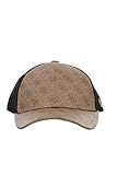 Guess, Gorro, gorro de béisbol para hombre, estampado con logotipo 4G, marrón