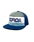 Kimoa - Plana Gorra de béisbol, Azul, Estándar Unisex Adulto