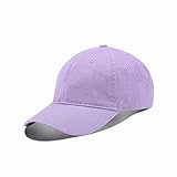 wopiaol Sombreros Hombres y Mujeres Gorras de béisbol Coreanas Marea Primavera Salidas Juveniles Gorras de Ocio Estudiantes Sombreros para el Sol Lavados de Color Puro