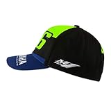 Valentino Rossi Yamaha Dual-Racing, Cap Hombre, Royal Blue, U