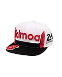 Kimoa - Plana Gorra de béisbol, Blanco, Estándar Unisex Adulto