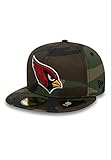 New Era Hombres Gorras/Gorra Plana NFL Camo Colour Arizona Cardinals 59 Fifty