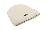 Hurley W Patch Beanie Gorros, Mujer, Cream, 1SIZE