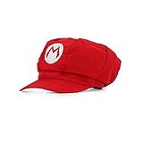 Super Mario Gorra - Disfraz de Adulto y Niños Carnaval y Cosplay - Classic Cappy Cap