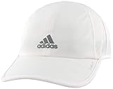 adidas Gorra de Rendimiento Ajustable y Relajada Superlite para Hombre, Mujer, 976611, Blanco/Onix Claro, Talla única