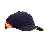 Lote DE 10 Gorras Azul Marino- Bandera ESPAÑA- Clasica-Hombre animar a Las selecciones Españolas de culaquier Deporte.