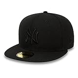 New Era York Yankees 59fifty Cap Black On Black - 7 1/2-60cm