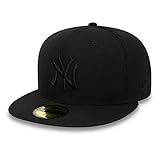 New Era York Yankees 59fifty Cap Black On Black - 7 1/2-60cm