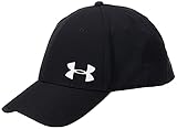 Under Armour Men's Golf Headline Cap 3.0, gorra con visera clásica, gorra para hombre hombre, Negro (Black/White (001)), M/L