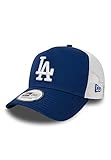 New Era Los Angeles Dodgers Frame Adjustable Trucker Cap Clean Royal/White - One-Size