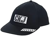 Tommy Hilfiger J BMX Flat Brim Cap M Gorra de béisbol, Negro (Black Beauty 016), Talla única (Talla del Fabricante: OS) para Hombre