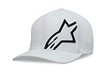 Alpinestars Corp Shift 2 Flexfit Gorra de béisbol, Blanco Negro, S/M para Hombre