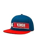 Kimoa - Plana Gorra de béisbol, Azul, Estándar Unisex Adulto