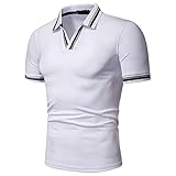 SSBZYES Camisetas Polo De Verano para Hombre Camisetas para Hombre Camisetas De Manga Corta para Hombre Camisetas con Cuello En V Sueltas para Hombre Tamaño Europeo De Manga Corta con Solapa