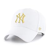 '47 York Yankees Snapback Cap MVP MLB White/Yellow - One-Size