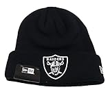 A NEW ERA Gorro Beanie Cuff Knit Team Essential Oakland Raiders Negro - Talla única