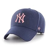 '47 York Yankees Snapback Cap MVP MLB Light Navy/Rose - One-Size