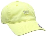 Levi's Mini Batwing Dad Hat (Self Closure) Gorra, Amarillo (Pastel Yellow), Talla única (Talla del Fabricante: UN) para Hombre