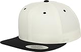 Flex fit - Gorra de béisbol - para hombre, Multicolor (Natural/Blk), Talla única