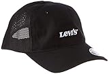 Levi's Mesh Back Baseball Cap-Vintage Modern Gorra de béisbol, Regular Black, Talla única para Hombre