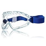 Dräger X-pect 8510 Gafas de Seguridad | Protección Ocular hermética, antivaho y Resistente a los arañazos para Trabajos de Laboratorio y químicos | 1 gafa
