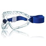 Dräger X-pect 8510 Gafas de Seguridad | Protección Ocular hermética, antivaho y Resistente a los arañazos para Trabajos de Laboratorio y químicos | 1 gafa