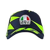 Valentino Rossi VR46 Classic, Sombrero, CAPVR46C6, Bleu, Talla única