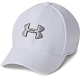 Under Armour UA Boy's Blitzing 3.0 Cap Gorra, Niño, Blanco (White/Black/Steel (100), S