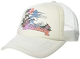 Billabong Sombrero de camionero ajustable clásico Shenanigans de malla para niña - blanco - talla única
