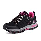 Wowei - Botas de senderismo, impermeables, para exteriores, deportivas, antideslizantes, cómodas, ligeras, de montaña, para trekking, para hombre y mujer, color, talla 36 EU