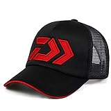 WYLYSD Gorra de Beisbol Gorra Solar Malla Transpirable Malla Visera Ventilación Ajustable Sombrero para el Sol Daiwa Hombre Pesca al Aire Libre