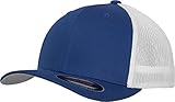 Urban Classics Flexfit - Gorra con Tejido de Malla Multicolor Azul, Blanco Talla:Small/Medium