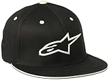 Alpinestars Ageless Sombrero Plano Gorra de béisbol, Hombre, Blanco Negro, LXL