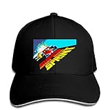 OEWFM Gorra de béisbol Mark Cap BB Cap Super Sprint Arcade Game Videojuego Retro Fun Racing Print Hat Sports