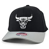 Mitchell & Ness Shadow Chicago Bulls - Gorra, color negro y gris