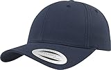 Flexfit Curved Classic Snapback Gorra, Azul Marino, Talla única Unisex Adulto