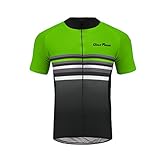 Uglyfrog #02 Designs Bike Wear Hombres Manga Corta Ciclismo Jersey Full Zip Humedad Wicking, Transpirable Running Tops - Bike Biking Shirt de Uglyfrog #02