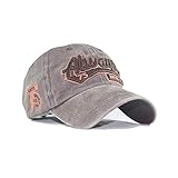 Yutdeng Gorra de béisbol Bordado New York para Hombre Ajustable de algodón Classic Gorra Vintage Verano Sombreros de Gorra Deportes de Sol Baseball Cap Mujer