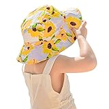 ZHIYA Sombrero De Cubo Para El Sol Para Bebés Patrón De Flores Para Niños Recién Nacidos Gorro De Pescador Ajustable Gorros De Viaje Para La Playa Transpirables De Primavera Y Verano Para Bebés famous