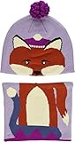 Columbia Conjunto de gorro y braga de cuello para niños, Snow More Beanie and Gaiter Set Toddler, Acrílico, Morado (Soft Violet Fox), Talla única, 1811541