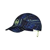 Buff Pack Run Cap Gorra, Unisex-Adult, Blue, One Size