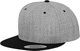 Flex fit - Gorra de béisbol - para hombre, Multicolor (grey/Blk), Talla única