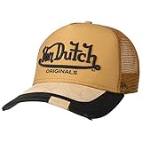 Von Dutch Gorra Trucker Premium LogoDutch de Beisbol Baseball (Talla única - Beige)