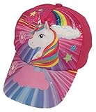 UKKD Sombrero de Sol para niños 3-8 Años De Edad Niñas Unicornio Gorra De Béisbol Sombrero Sombrero De Niños Sombrero