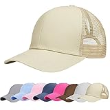 heekpek Gorra de Béisbol Casual Hats Hip-Hop Sombrero Sol al Aire Libre Tenis Deporte Golf Verano para Hombre Mujer Chico Media Tejido de Transpirable